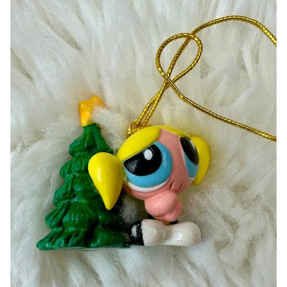 Vintage‎ Y2K Enesco Cartoon Network Powerpuff Girls Mini Christmas Ornament Set - Picture 6 of 10